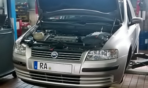 Der Stilo im Autohaus Seat Kühn Ötigheim...